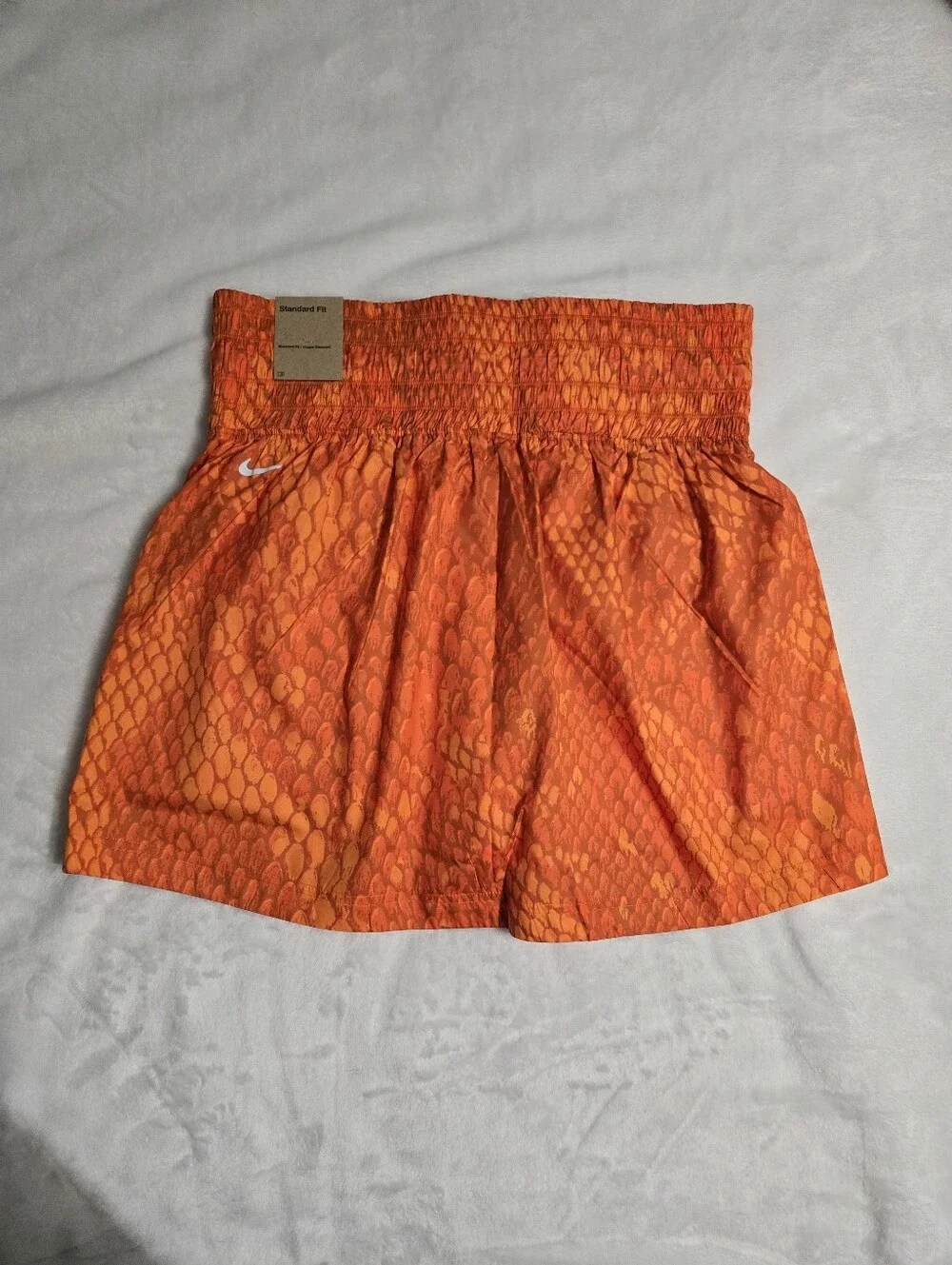 Nike Kobe Woven Skirt Womens Size Small 2-in-1 Safety Orange Snake NWT $130